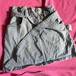 Forever 21 Light Blue Denim Skirt